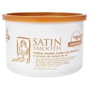 Satin Smooth Calandula Gold Hard Wax With Tea Tree 14 oz - Picture 1 of 3