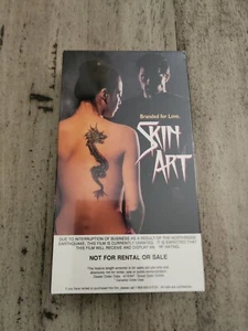 Skin Art (Factory Sealed Promo VHS Screener with Watermarks) Kirk Baltz OOP/ HTF - Picture 1 of 5