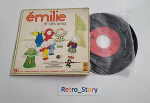 Disque Vinyle 45T - Émile et ses amis - Livre-Disque - 1979 - Picture 1 of 9
