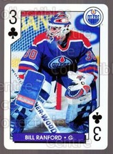 1995-96 NHL Aces Playing Card #3 Bill Ranford
