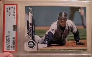 2020 Topps Series 2 Ken Griffey Jr SSP #517 PSA 8 - Picture 1 of 2