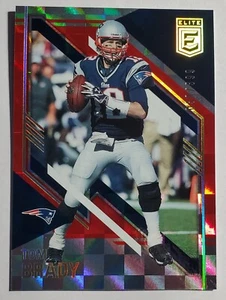 2021 Panini-Donruss Elite #22 Tom Brady-Red Holo Parallel /399-NM-Free USA Ship - Picture 1 of 2