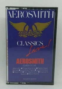 Aerosmith Classics Live Cassette Tape Columbia records 1986 CBS Inc. - Picture 1 of 6