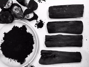 4 Small Authentic Japanese Activated Charcoal used for On The Go -Water Bottles - Picture 1 of 11