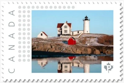 lq. NUBBLE LIGHTHOUSE = USA = Picture Postage MNH-VF Canada 2019 [p19-04-s05] - Image 1 of 2
