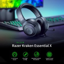 Razer Kraken Essential X Gaming Cuffie Da Gioco Auricolare Con Mic Per Xbox I3D6