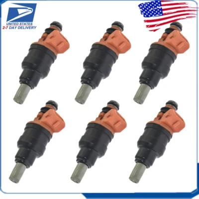 6x Inyectores de combustible INP-060 para Chrysler Sebring Dodge Stratus 1995-2000 2,5 L V6 Foto 1 de 4