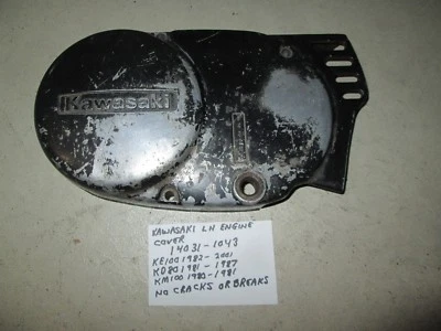 Cubierta del generador Kawasaki KD80 / KM100 / KE100 (cubierta del cárter LH) 14031-1043 Foto 1 de 4