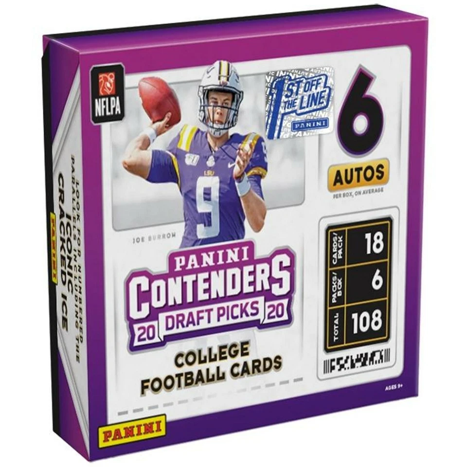 2020 Panini Contenders Draft Picks Football. You Pick. Mix Of Base & Parallels - Image 1 of 1
