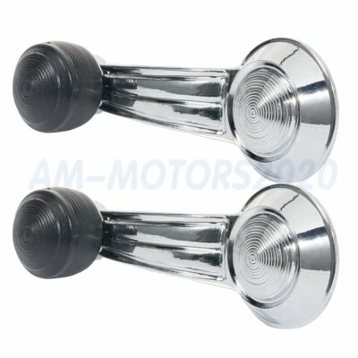 For Chevrolet GMC Pontiac Olds Cadillac Chrome Door Window Crank Handle Pair Set Foto 1 de 4