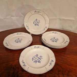 Villeroy & Boch „Val Bleu“ Tellerset 3 Speiseteller 5 Suppenteller Porzellan 8Tl - Bild 1 von 4