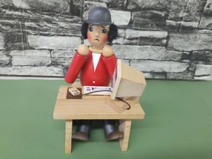 Arte de la madera de los Montes Metálicos real con corazón secretario de escritorio de madera??? Figura  - Imagen 1 de 7