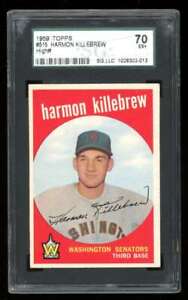 1959 Topps Harmon Killebrew 515 SGC EX+ 70/5.5 AP1259