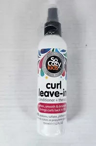 So Cozy Leave In Conditioner Spray Districante Senza Parabeni per Capelli Ricci Bambini - Foto 1 di 10