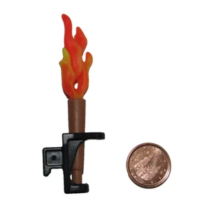 Playmobil Miniature Torch Holder Black Replacement - C15 - Picture 1 of 2