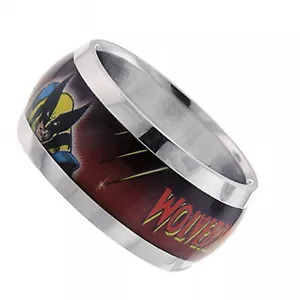 Wolverine Red and Black Logo Ring Grey - Picture 1 of 16