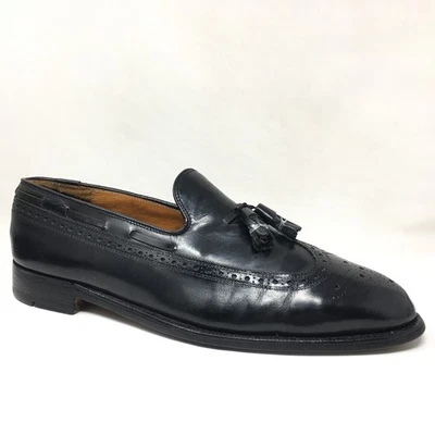 Church's Royal Tweed Premium Grade Loafers Shoes Mens Size 11.5 US 10.5 UK Black - Image 1 of 4