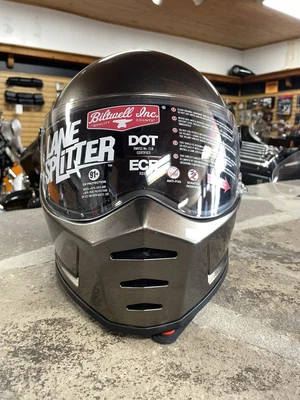 Casco Biltwell Lane Splitter - Talla XL - Color Bronce Metálico Foto 1 de 4