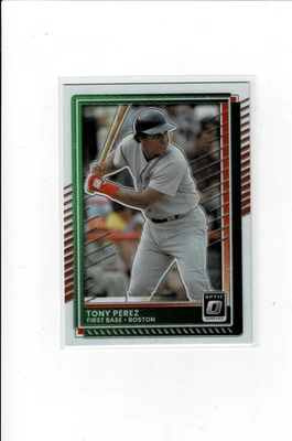 Panini Donruss 2025 - Óptica Tony Pérez #56 Foto 1 de 2