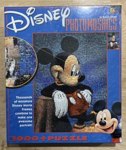 Disney Photomosaics MICKEY MOUSE - 1000 Piece Puzzle NEW SEALED Robert Silvers - Picture 1 of 2