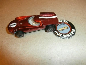 Vintage 1968 Hot Wheels Red Line Auto mit Abzeichen Turbofire - Bild 1 von 11