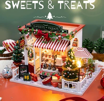 Hágalo usted mismo Modelo Miniatura Madera Navidad Dulce Golosinas Libro Rincón. NUEVO PRECINTADO ENVÍO GRATIS Foto 1 de 4