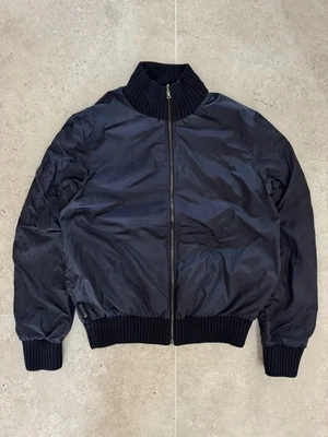 Prada Reversible Jacket Black 50 Bomber-Sweater Mens Size M - Image 1 of 4