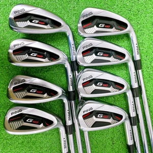 PING G410 Iron Set 8pcs 5-SW N.S.PRO 850GH Flex R Black - Picture 1 of 20