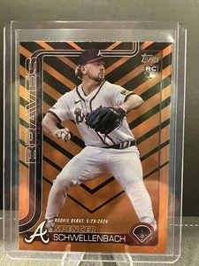 2025 Topps Update - #US327 Spencer Schwellenbach (RC) Holiday Foil - Bild 1 von 2