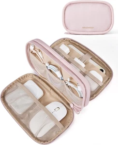 Organisateur de Cordon Sac de Câble de Voyage, Compact Tech Organisateur Électronique Étui de Voyage, - Photo 1/12