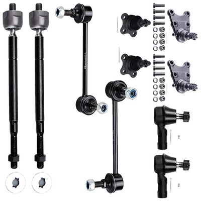 10Pcs Front Lower Upper Ball Joint Tie Rod For 1998-2002 Honda Passport - Image 1 of 4