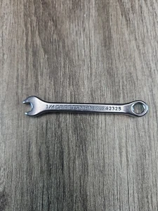 1/4 Inch Craftsman  Combination Midget Wrench SAE 6 Pt. New W/O Box 42325 - Foto 1 di 3