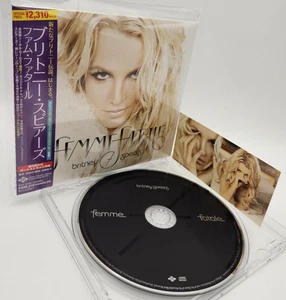 BRITNEY SPEARS Femme Fatale Japan CD SICP 3030 w/OBI Bonustrack Sticker 2011 - Picture 1 of 20