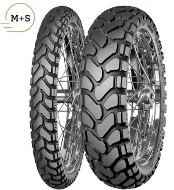 Gomma Moto MITAS 130/80 B17 65H ENDURO TRAIL+  TL M+S Pneumatico Nuovo - Immagine 1 di 1