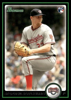 Bowman Draft Picks & Prospects 2010 #BDP1 Stephen Strasburg Foto 1 de 2