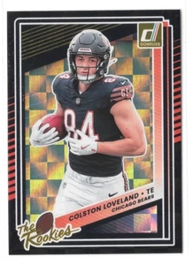 2025 Donruss- Colston Loveland # 14 The Rookies Chicago Bears (RC) - Picture 1 of 3