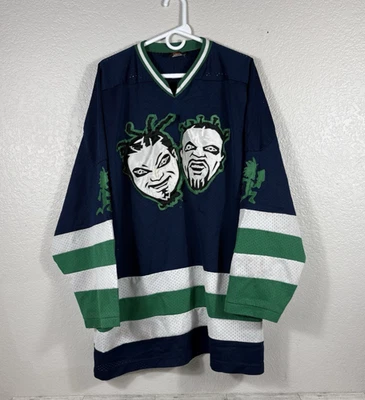 罕见 OG Twiztid Freek Show 曲棍球球衣 疯狂的小丑 Posse Juggalo ICP XXL — 第 1/4 张图片