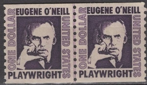 SC# 1305C - 1965-81 - $1.00 Eugene O'Neill - Coil Line Pair - Picture 1 of 1