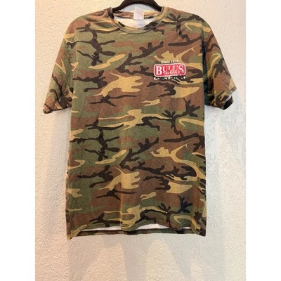 Bulls Tavern T Shirt Camouflage Camo Tee Mens - Image 1 of 4
