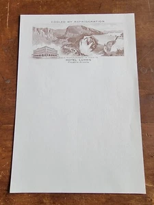 Membrete vintage de principios de 1900, sendero apache del Hotel Luhrs, Phoenix Arizona - Imagen 1 de 2