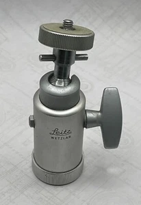 Leica Midi Ball & Socket Head con 1/4" e 3/8a opzione Leitz Wetzlar - Foto 1 di 5