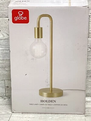 Globe Electric 18" Table Lamp Matte Brass, Table Lamp for Living Room - Image 1 of 4