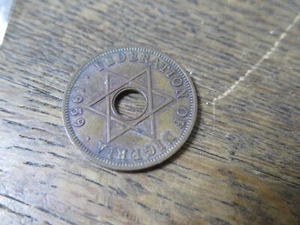 Moneda de un centavo 1959 Federación de Nigeria Reina Isabel Segunda - Imagen 1 de 3