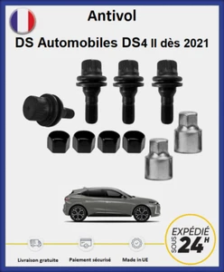 Ecrous antivol de roues noir DS Automobiles DS4 II dès 2021 - Imagen 1 de 1
