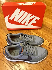 Nike Waffle Debut Se Shoes Mens 8 Light Carbon Obsidian Comfort Athletic Running - Picture 1 of 17