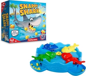 Toys Traditional Games Hungry Snappy Shark Family Board Game For Kids Adults Boy - Picture 1 of 5