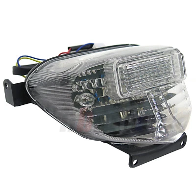 Clear Led Tail Brake Light Turn Signals For Suzuki 2001 Gsxr 600 Gsx-R 750 1000 - Image 1 of 4