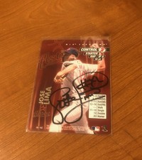 JOSE LIMA Autographed 2001 MLB Showdown Unlimited AUTO SIGNED