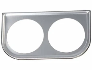 MOTOR METER RACING Universal 2 Hole Gauge Panel de montaje Cromo 52mm 2-1/16 pulgadas - Imagen 1 de 2