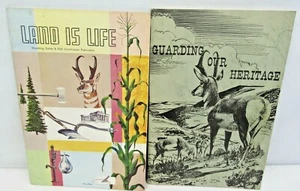 WY Wyoming Game And Fish Guarding Our Heritage Land Is Life 1950s Booklets - Picture 1 of 7